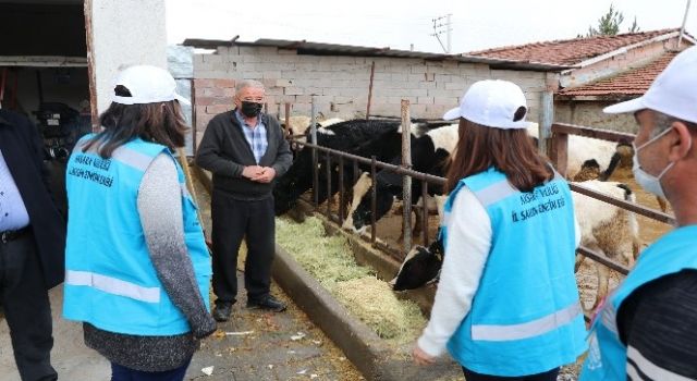 Kırmızı kategorideki Aksaray'da ziraatçılar köylerde denetim yapıyor