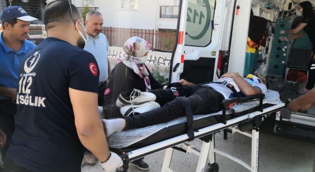 İş Makinesinden Düşen İşçi Yaralandı