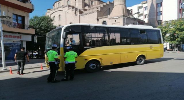 Toplu Taşımada Trafik Güvenliği Uygulamaları Sürüyor