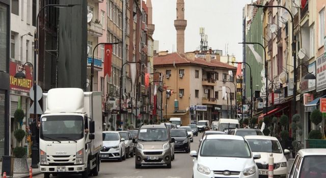 Trafikte Bayram Yoğunluğu