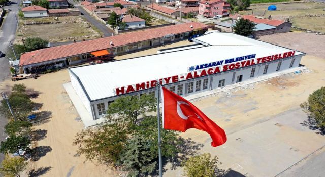 Hamidiye- Alaca Mahalle Konağı ve Çok Amaçlı Sosyal Tesiste İnşaat Çalışmaları Tamamlandı