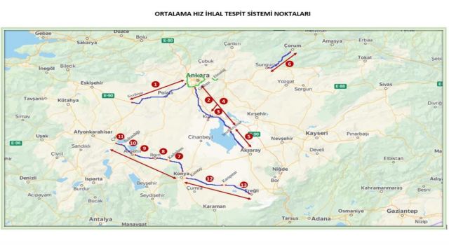 Hız Koridoruna Dikkat!