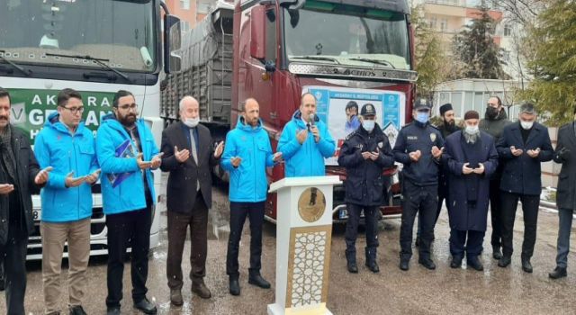 İdlib'e TIR'lar Dolusu Yardım