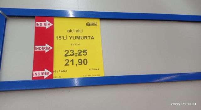 İndirim Etiketleri Artık 2 Fiyatlı