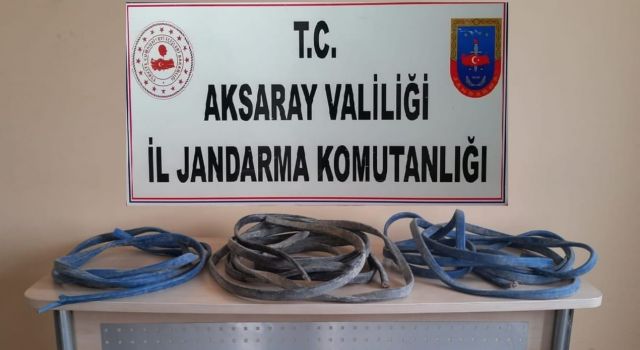 Kablo Hırsızları Uyuşturucu İle Arazide Yakalandı