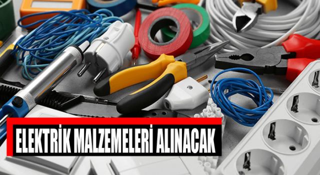 Elektrik Malzemesi Alınacak