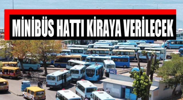 Minibüs Hattı Kiraya Verilecek