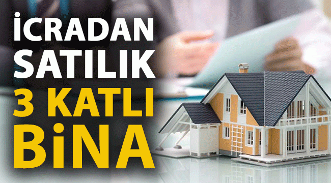 İzmir Karabağlar'da İcradan Satılık 3 Katlı Bina