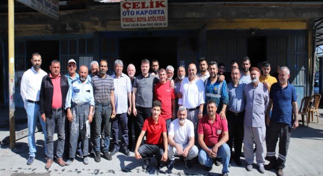 Sanayi Esnafının Taleplerini Dinledi