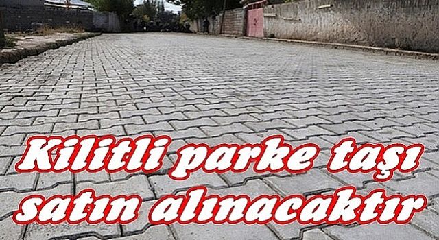 Kilitli Parke Taşı Satın Alınacak