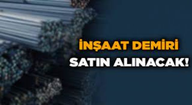 İnşaat Demiri Satın Alınacak
