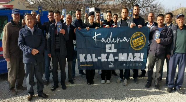 Kabataş’ta Kadına Yönelik Şiddetle Mücadeleye Dikkat Çekildi