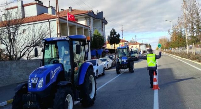 Tarım Araçları Denetlendi