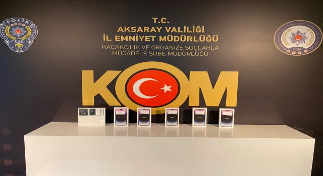 600 Bin Liralık Kaçak Telefon Ele Geçirildi