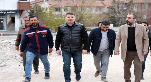 Başkan Dinçer; ‘’Yaklaşık 20 Bin Metrekarelik Alanı İnşaata Hazır Hale Getirdik’’