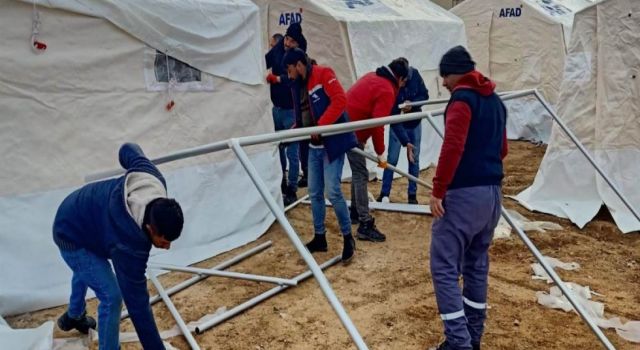 ASÜ EKİPLERİ FİZİKİ ÇALIŞMALARDA DA AKTİF GÖREVDE