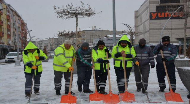 Belediye Kış Önlemlerini Aldı