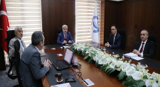 ASÜ Üst Yönetimi Şehrin Afet Risklerini Değerlendirdi
