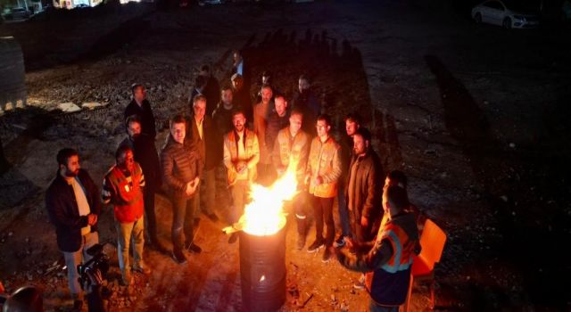 BAŞKAN DİNÇER; ‘’GECE GÜNDÜZ DEMEDEN ÇALIŞIYORUZ’’