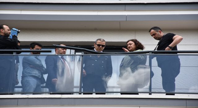 Rezidanstan Düşen Hemşirenin Ölümüne İlişkin Olay Yerinde Keşif Yapıldı