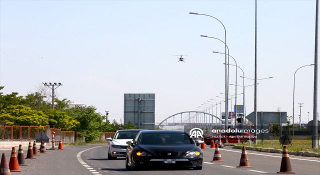 Helikopter destekli trafik denetimi