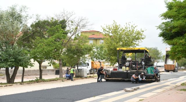 Küçük Bölcek’te Asfalt Çalışmaları Başladı