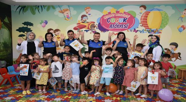 Anaokulu Öğrencilerine Trafik Eğitimi Verildi