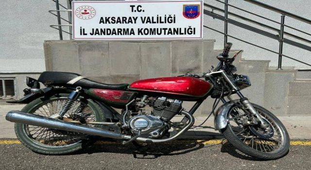 Sağlık Kasabasında Çalınan Motosiklet Merkezde Bulundu