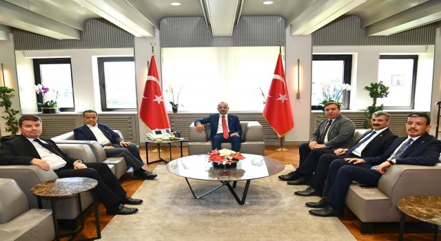 Aksaray Heyetinden Ulaştırma Bakanlığına Çıkartma