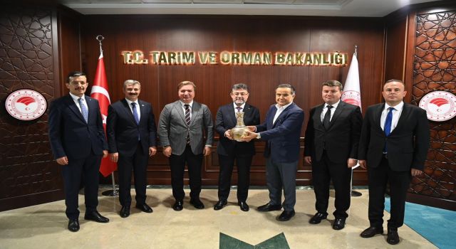 Tarım Bakanına Talep ve Sorunları Hep Beraber İlettiler