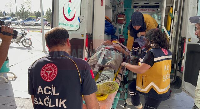 Çatıdan Düşen İnşaat İşçisi Yaralandı