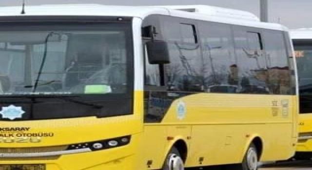 AKSARAY'DA ULAŞIMA ZAM...!