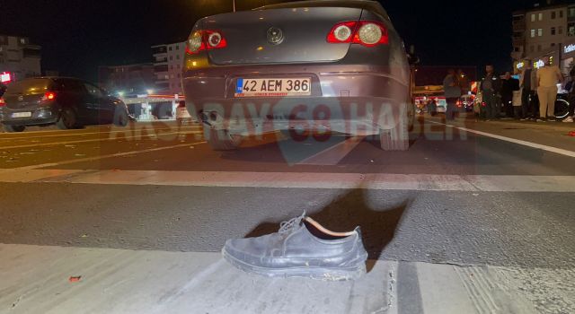 Pazar alışverişi dönüşü kaza: 1 ağır yaralı