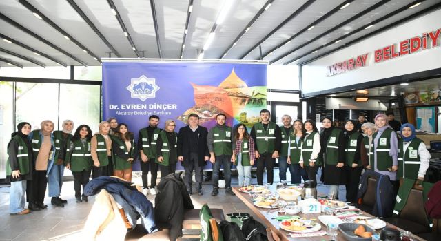 Başkan Dinçer Yeşilay Gönüllüleri İle Kahvaltıda Biraraya Geldi