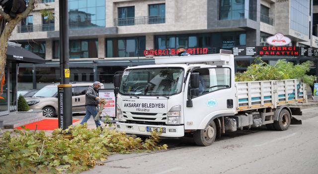 Tüm Çaba Yeniden “YEŞİL AKSARAY” Olmak İçin