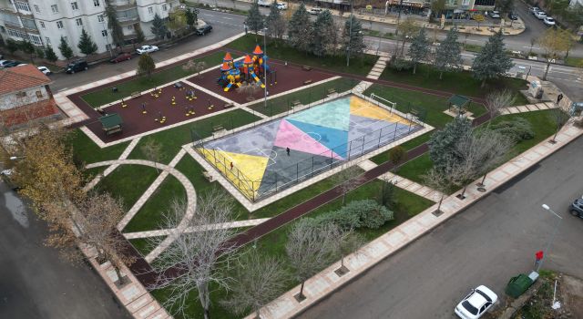 Bir Park Daha Aksaray’a Yakışır Hale Getirildi