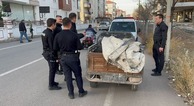İnşaat hırsızları suçüstü yakalandı