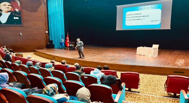 Prof. Yılmaz “Değerler Eğitimi Ailede Başlamalı Okulda Pekiştirilmeli”