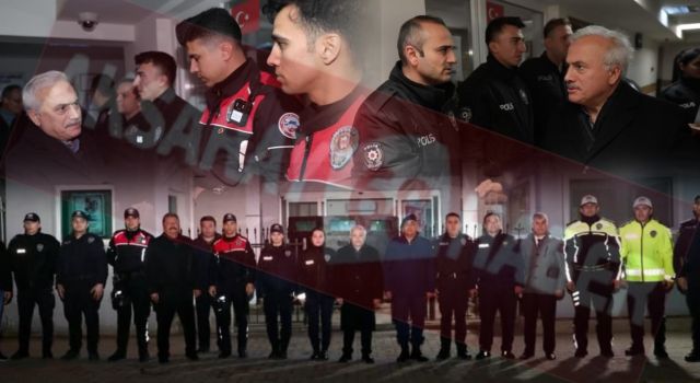 Aksaray Valisi Kumbuzoğlu Yeni Yıla Güvenlik Güçleriyle Girdi