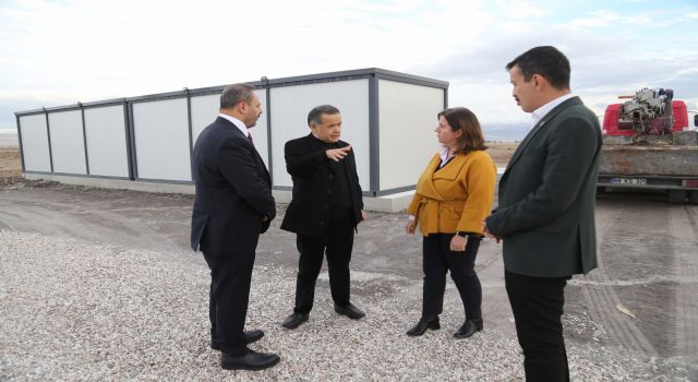 Konteynerler Yerleştirildi Teknopark Altyapısı İlerliyor