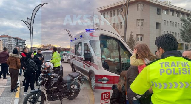 Adliye Önündeki Kazada Baba ve Kızı Yaralandı