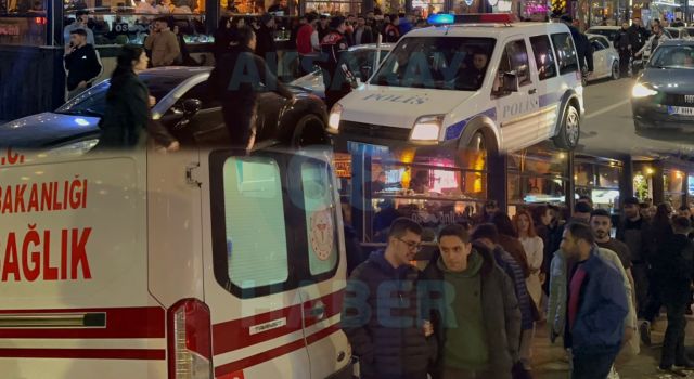 KAFELER CADDESİ'NDE KAVGA: 2 YARALI