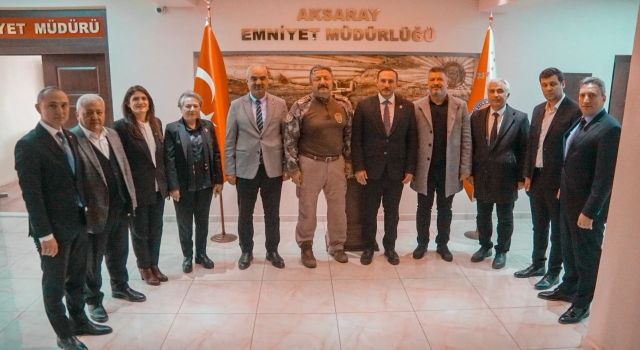 MHP Heyetinde Emniyete Ziyaret
