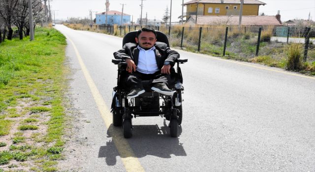 Aksaraylı Cam Kemik Hastası Genç Muhtarlık Yarışını Kazandı