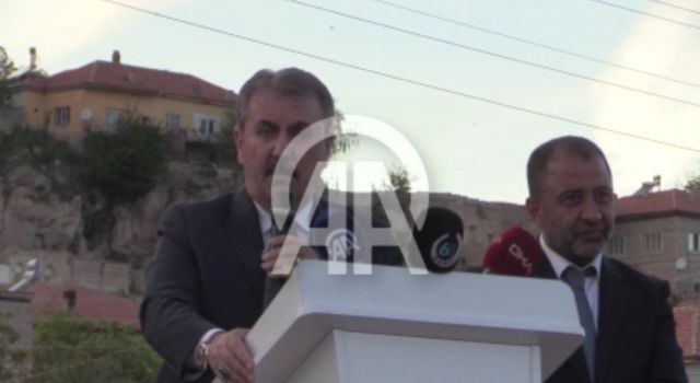 BBP Genel Başkanı Destici, Aksaray'da konuştu