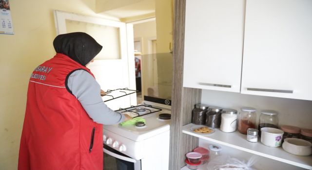 Belediye Ekipleri 6 Ayda 1141 İkamete Temizlik ve Bakım Hizmeti Verdi