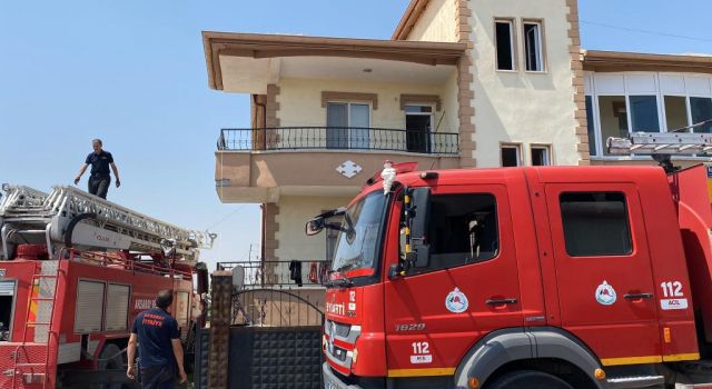 Yatak Odasında Çıkan Yangın Kısa Sürede Söndürüldü