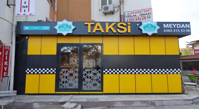 Taksi Durakları Yenileniyor