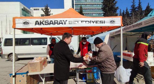 Aksaray Belediyesi 6 Şubat Depreminin Acısını Unutmadı