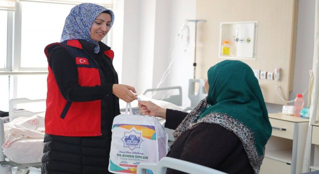 Aksaray Belediyesinde Sosyal Belediyecilik Örneği Hasta Bakım Setleri Belediyeden